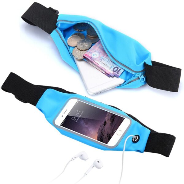 Case For Meizu m3 note U10 m3s Sports Belt Running Waist Bags Waterproof Fanny Pack Workout Cover Gym Case For Maze m3 note u10 - Image 2