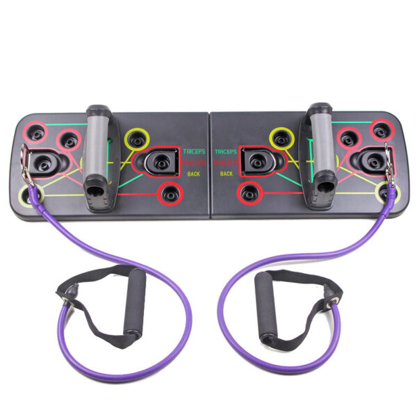 9 in 1 Push Up Board with Multifunction Body Building Fitness Exercise Tools Men Women Push-up Stands For GYM Body Training - Image 8