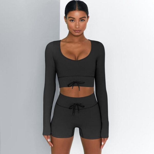 High Waist Seamless Yoga Set Women Two Piece Set Women Clothes Gym Sportswear Female Clothing Workout Push Up Legging Sport Top - Image 21