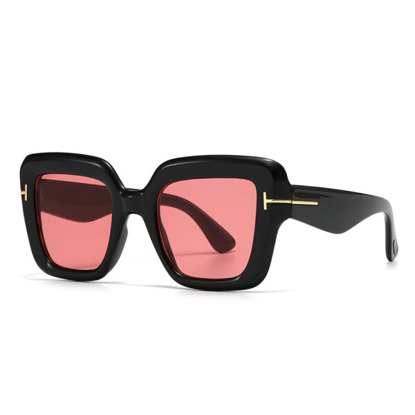 Popular Modern Retro Large Frame Sunglasses, Trendy Street Photography Sunglasses, Mirrors - Image 11