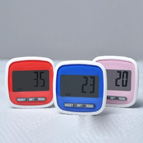 Mini Small Step Counter Movement Calories Digital Pedometer with Waterproof Wear Resistance Big Screen Stappenteller - Image 2